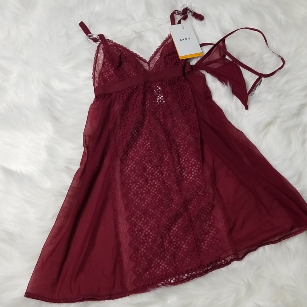 DKNY Chemise Set